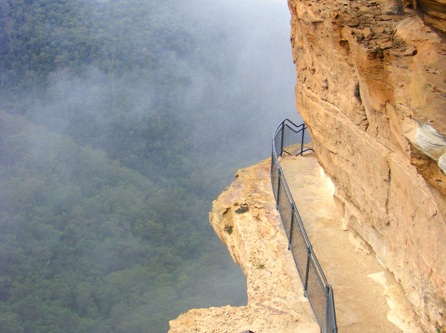Rocket Point Lookout: Scenic views from Rocket Point Lookout.